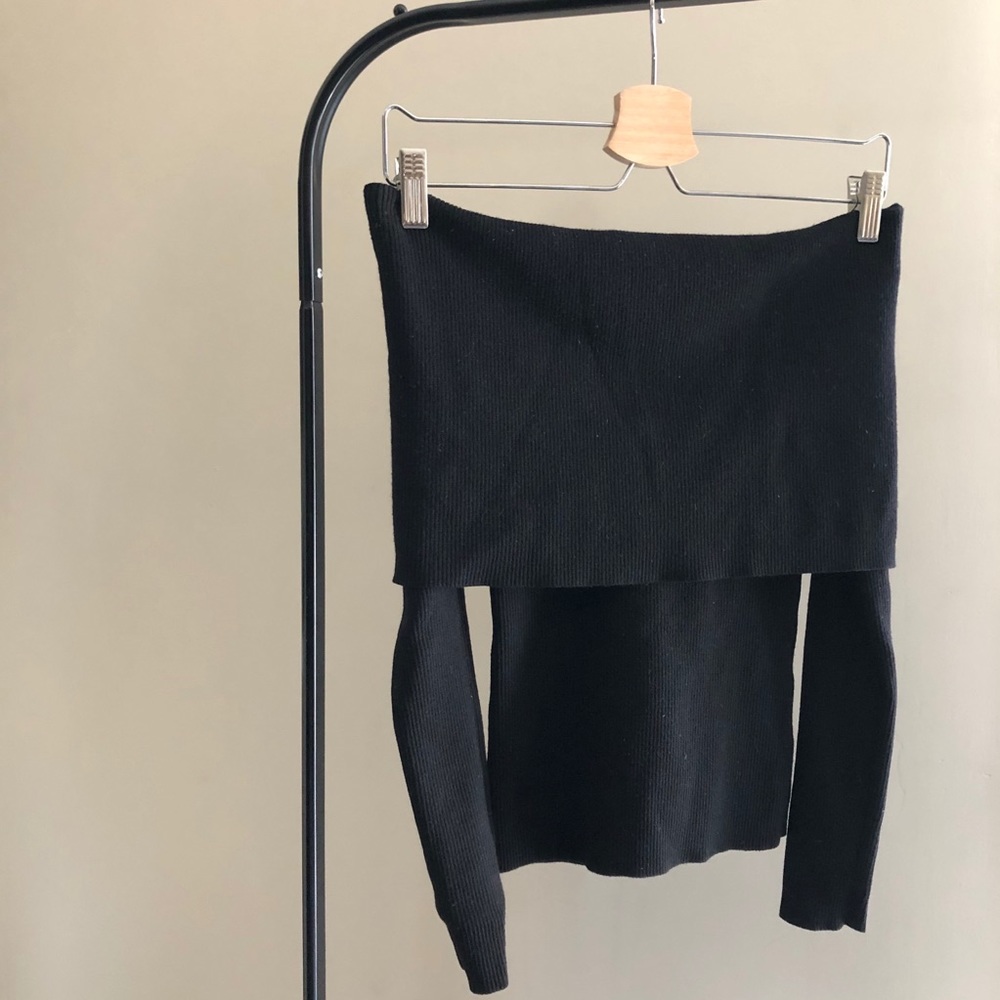 Aritzia Off Shoulder Sweater